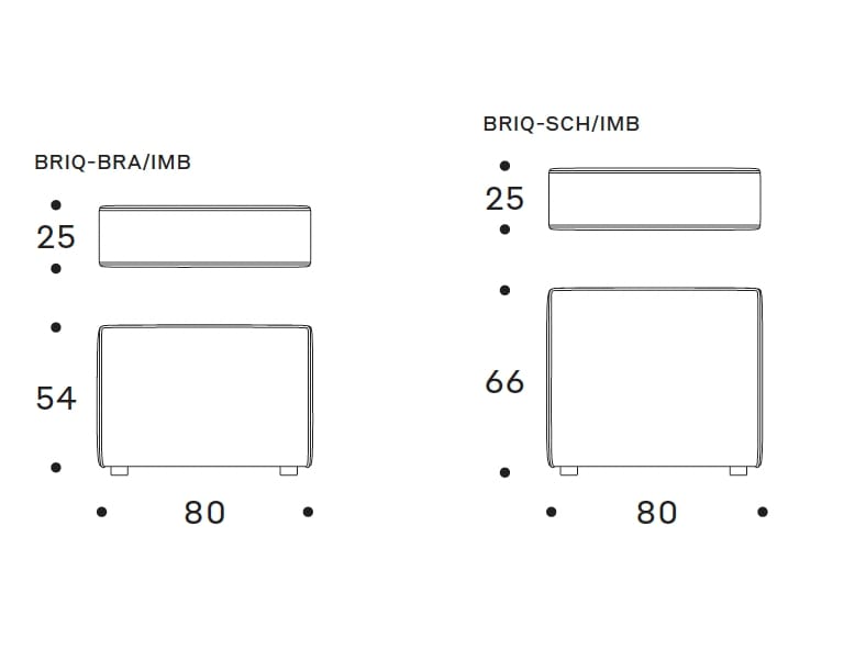 Тканевый модульный садовый диван Nodo Italia Brique ARCH-00031516 - Вид №16