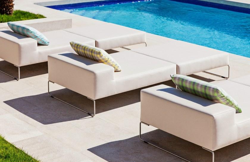 April Furniture Садовый лежак из ткани Jamster sun-id-1480927 - Вид №2