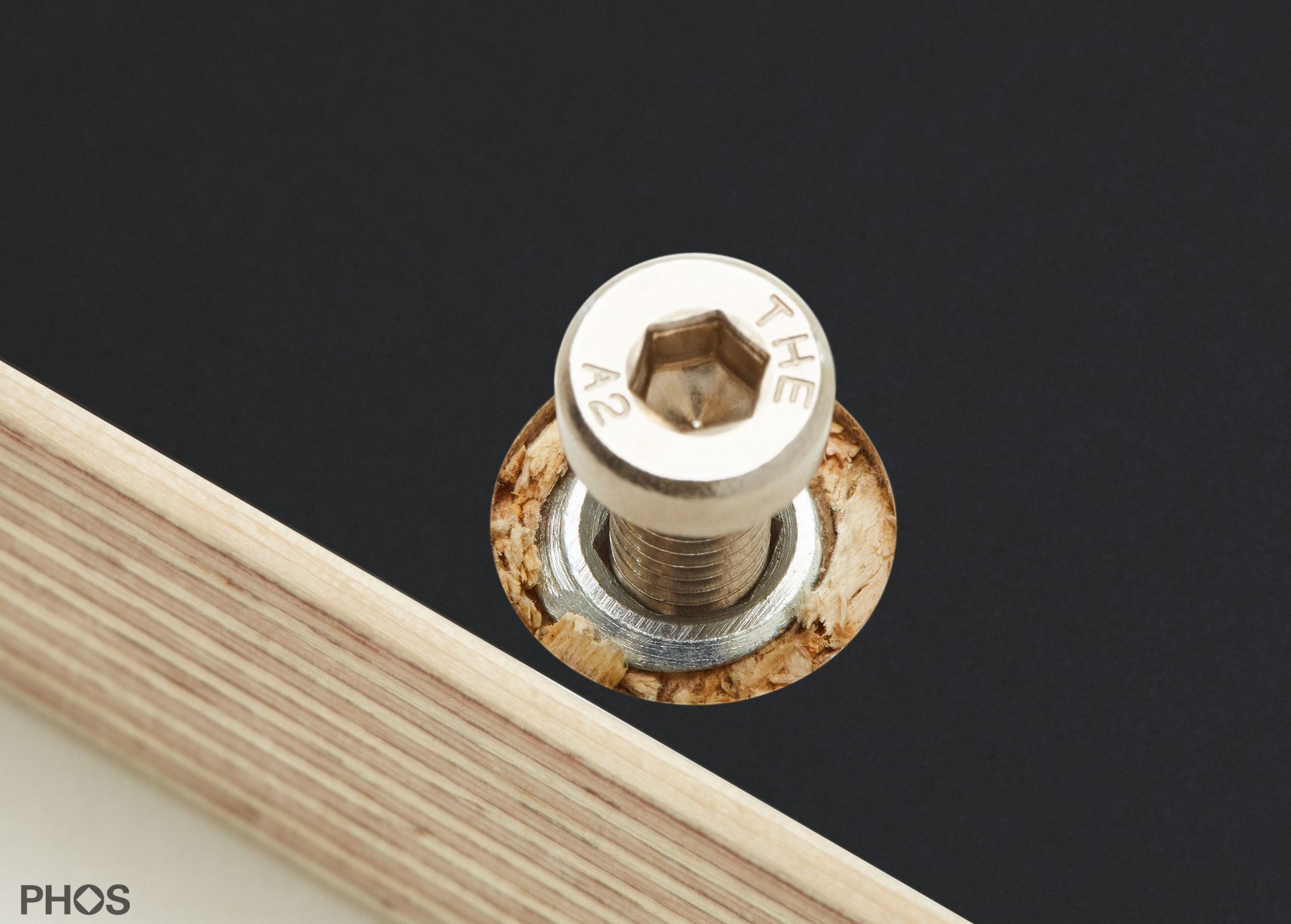 KATI-S2K-120x60-MS Стол Карлсруэ - письменный стол для детей - черный - 120 x 60 x 66 см PHOS  - Вид №6