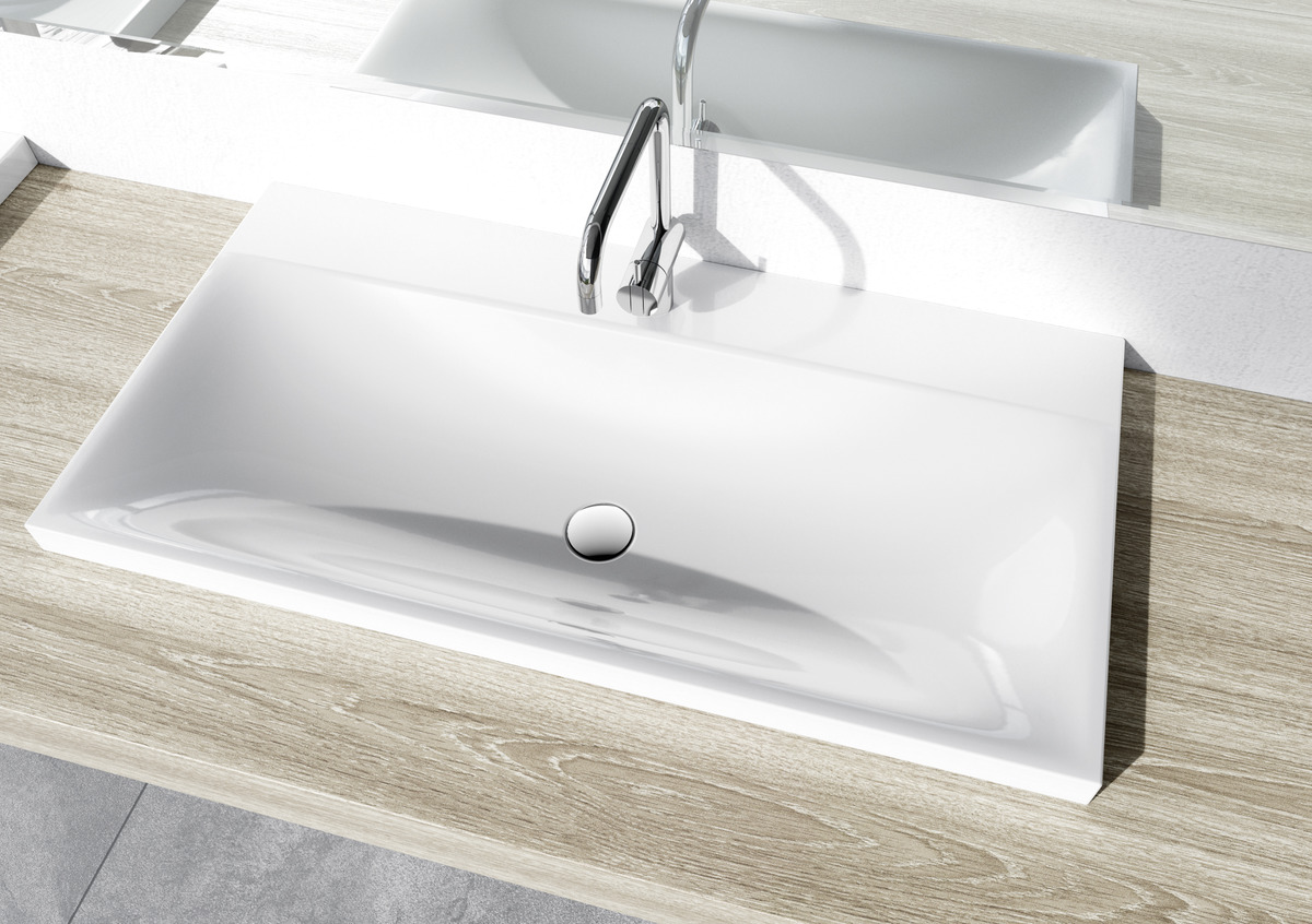 Умывальник KALDEWEI Сталь эмалированная 3040 178 черный 30403319178 - Вид №4