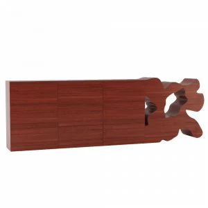 Комод деревянный с 9 ящиками сапеле "Пень толстый" от Odingeniy ODINGENIY ДИЗАЙНЕРСКИЕ, КОМОДЫ "ПЕНЬ" ОТ ODINGENIY 178429 Коричневый