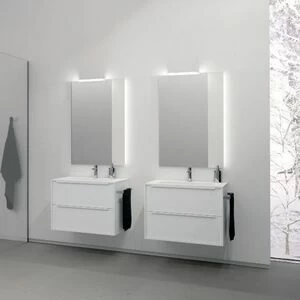 MANHATTAN1 Комплект мебели cm 72,4 + 72,4 Berloni Bagno