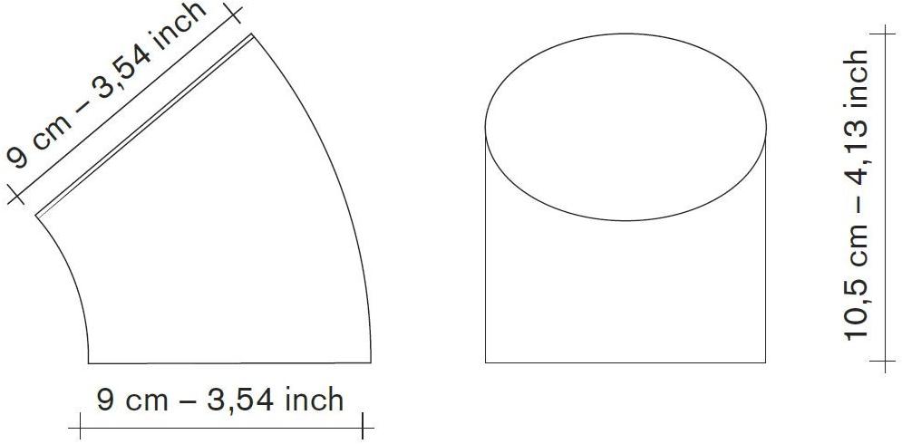 valerie_objects Настольное зеркало из нержавеющей стали Segments V9018215  - Вид №2