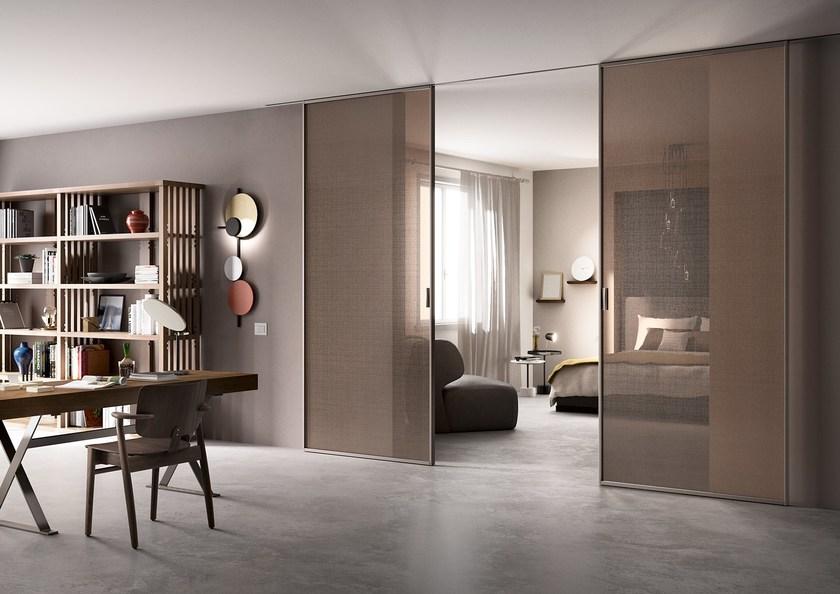 FERREROLEGNO Раздвижная дверь из закаленного стекла Scenario sun-id-1452194 - Вид №1