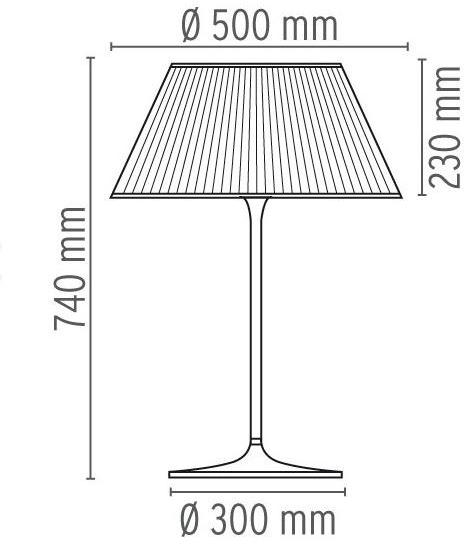 Flos Настольная лампа из стекла Home collection - tavolo F6108000 - Вид №7