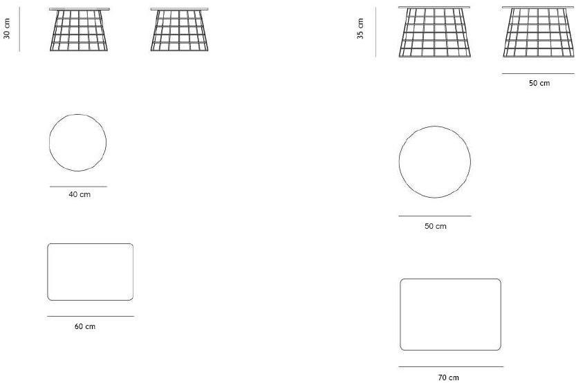 Lgtek Круглый садовый столик Net sun-id-1441932 - Вид №3