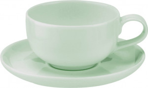 10623558 Portmeirion Чашка кофейная с блюдцем Portmeirion "Выбор Портмейрион" 100мл (зеленая) Фарфор