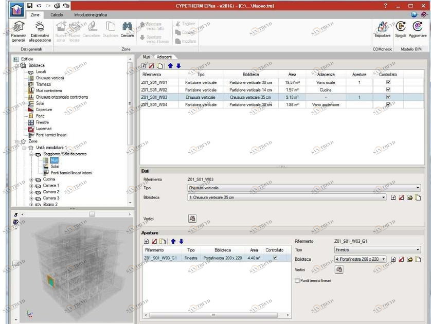 ATH ITALIA software Динамическое моделирование энергии и моделирование зданий Cypetherm sun-id-1388360