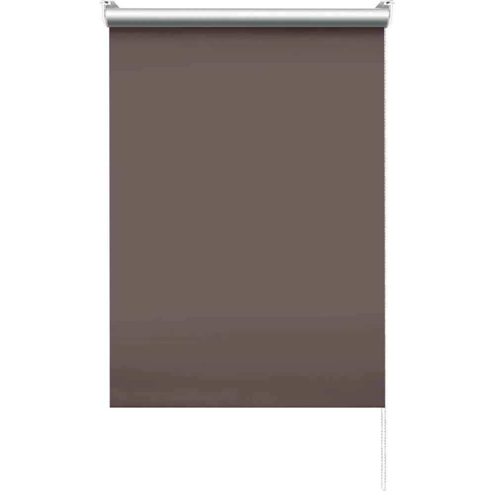 Штора рулонная блэкаут Эскар 50x160 см коричневая Terra 2 BLACKOUT STLM-2023464