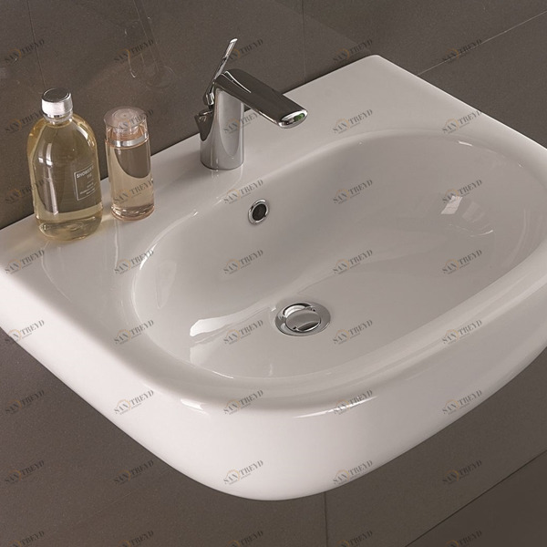 08NI Накладная раковина на столешницу  овальная Olympia Ceramica 