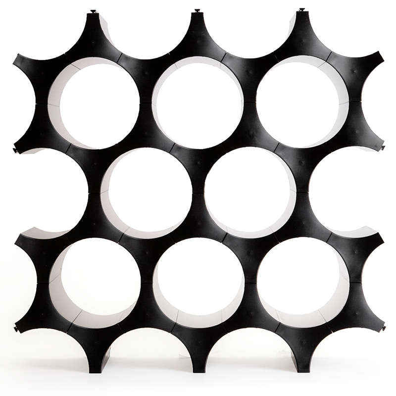 Органайзер черный Wine Cell QUALY  00-3872064 Черный  - Вид №3