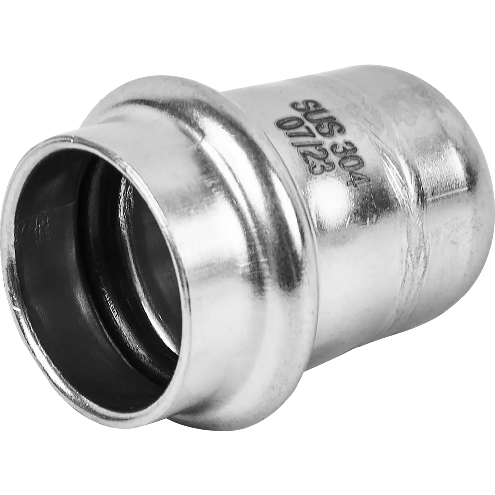 Заглушка Rommer 22 мм нержавеющая сталь STLM-2096799