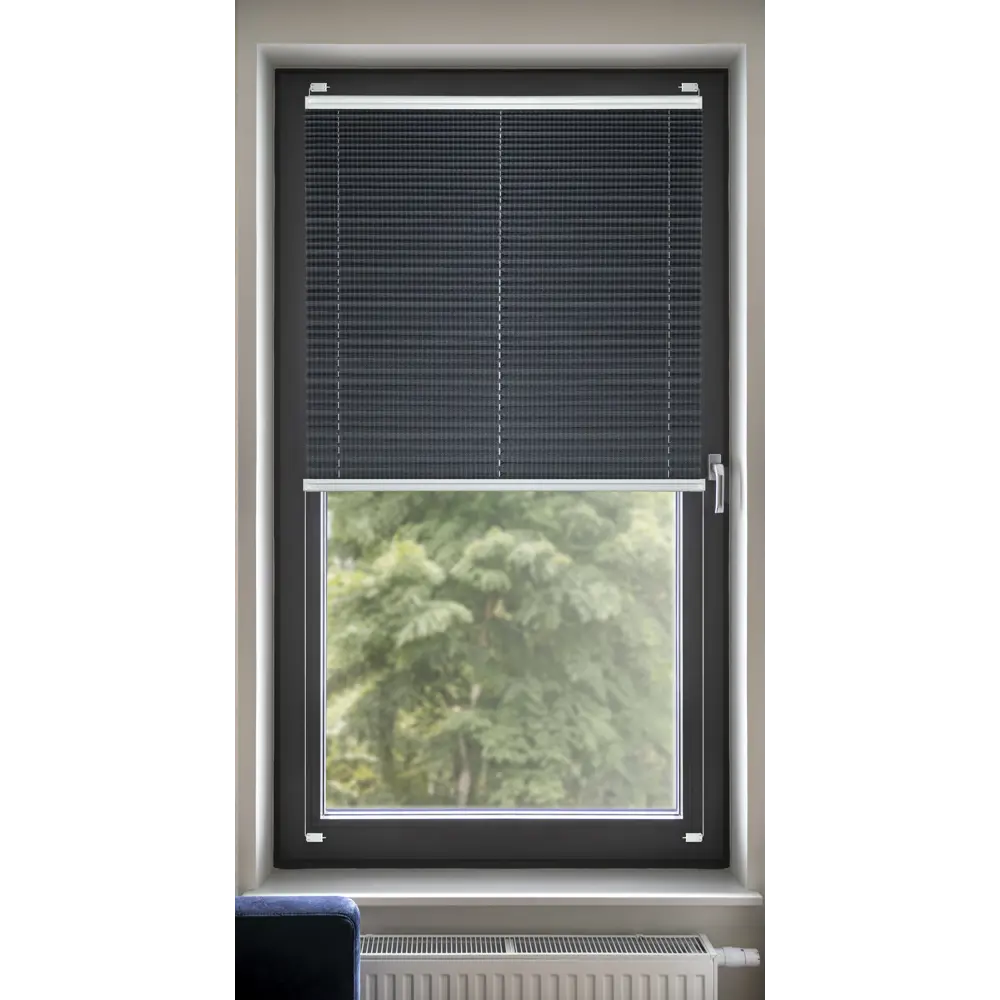 Штора плиссе 52x170 см жаккард графитовая Santreyd STLM-2131144 - Вид №10