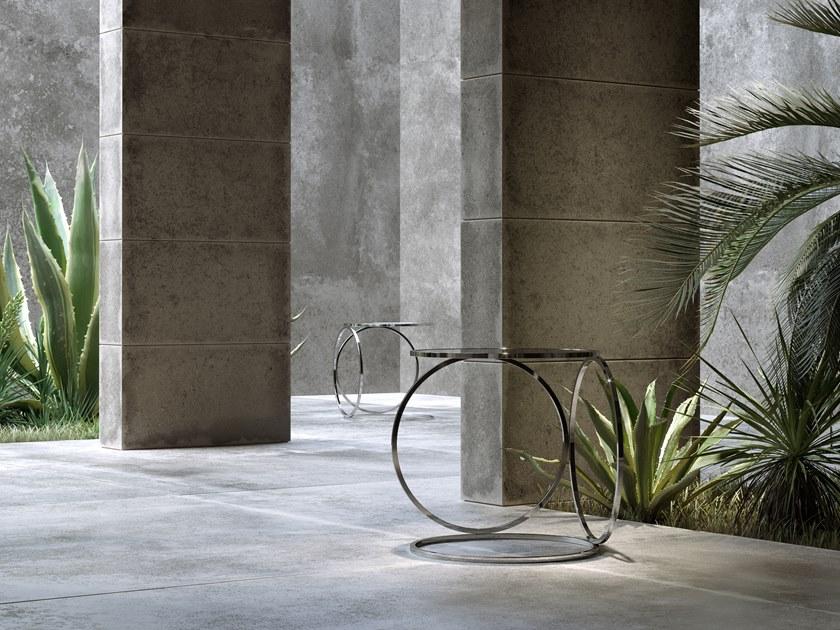 Domkapa Круглый журнальный столик из полированной стали sun-id-1396248 - Вид №2