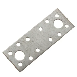 Пластина крепежная 100х35х2 мм, оцинкованная сталь