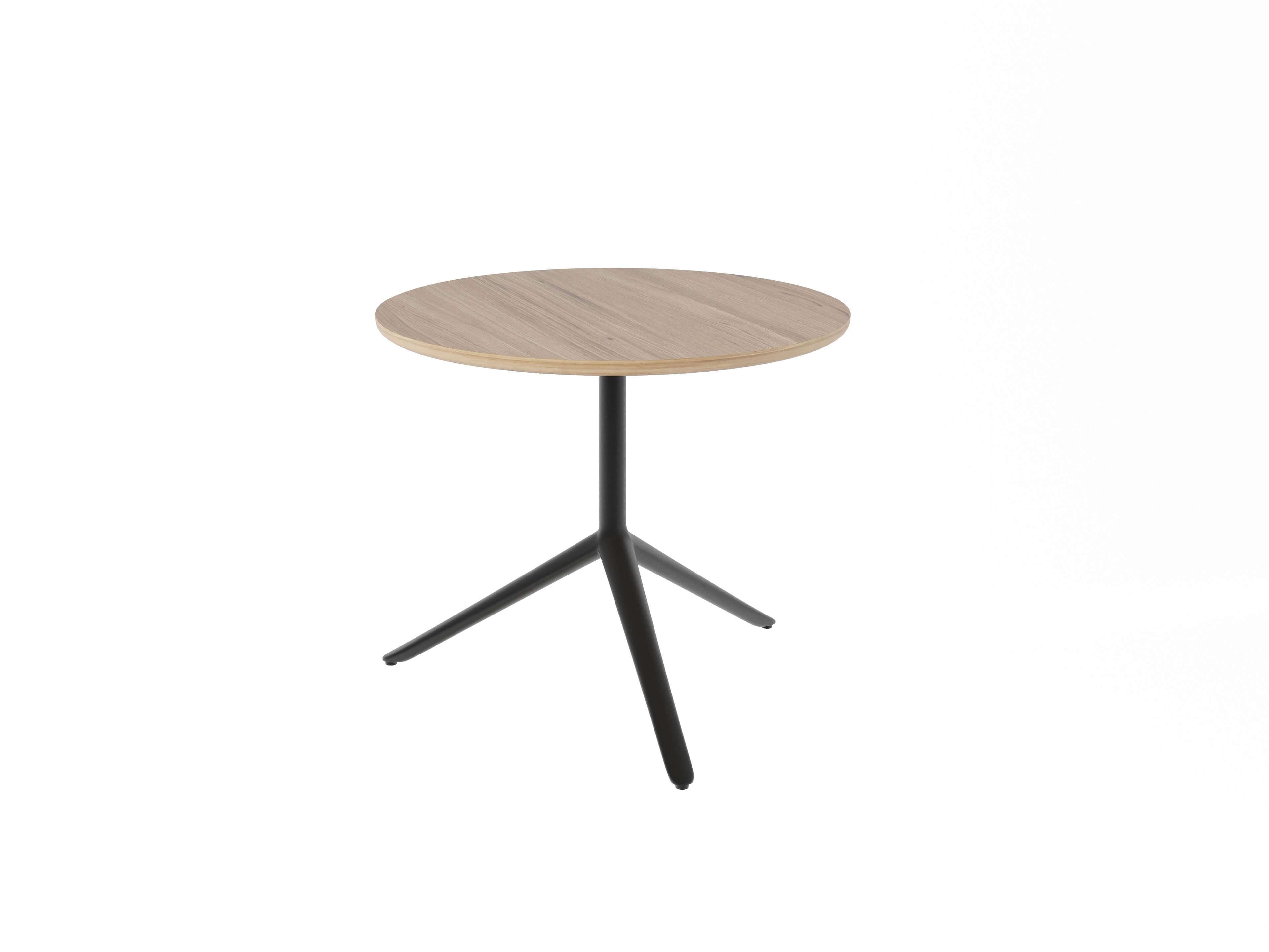 Круглый березовый журнальный столик Müller Small Living COCO ARCH-00112165 - Вид №1