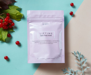 7090 Подтягивающая альгинатная маска с вытяжкой из красного винограда Вкусляндия