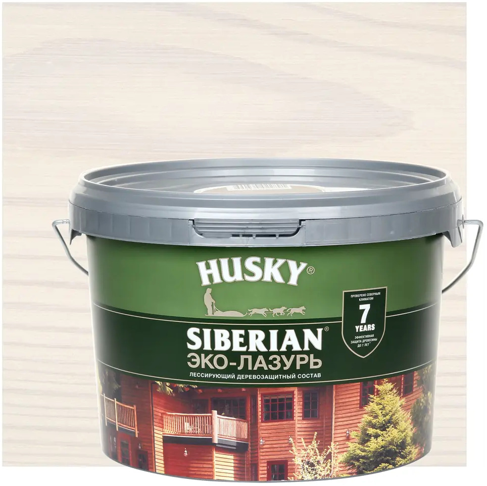 Эко-лазурь Husky Siberian для дерева - защита и эстетика в одном решении 84392165