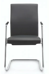 ZÜCO Стул для конференций, обитый кожей, с подлокотниками Cubo advanced flex Cx 123