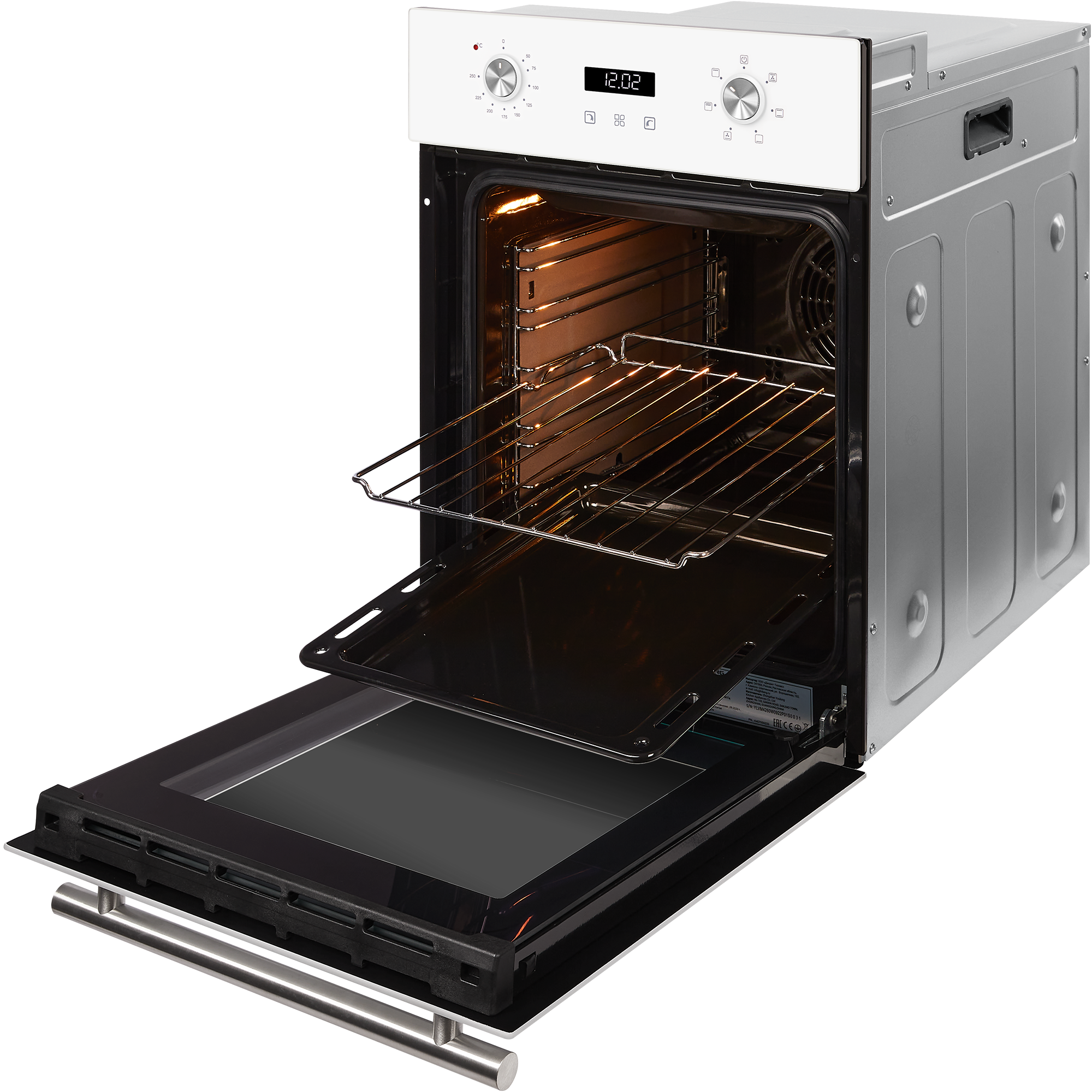 9021337 Электрический духовой шкаф HIBERG VM 4260 W белый STDN-0085222 - Вид №4