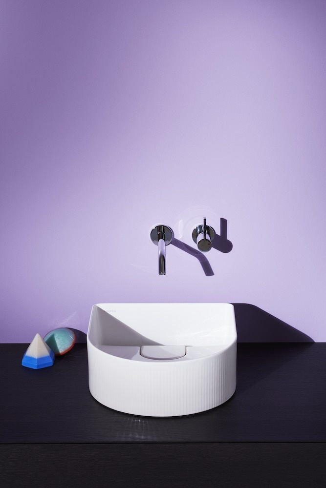 H3113360041201 Смеситель для раковины, настенный, для установки с Simibox 2-Point, фиксированный излив 175 мм LAUFEN PRO - Вид №5