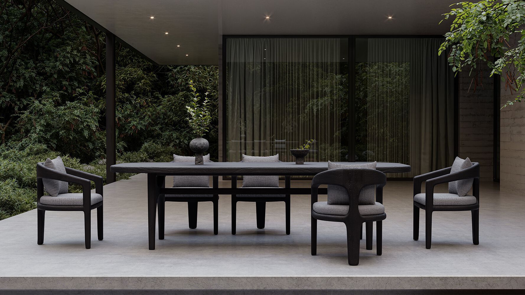 ТИК овальный садовый стол SNOC Кит ARCH-00028448 - Вид №6