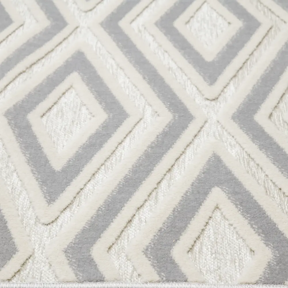 Ковер полипропилен Элис 91E 160x235 см цвет серый CTIM STLM-2028621 - Вид №3