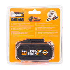 91250442 Аккумулятор 20 В Li-Ion 4 Ач STLM-0521404 WORX