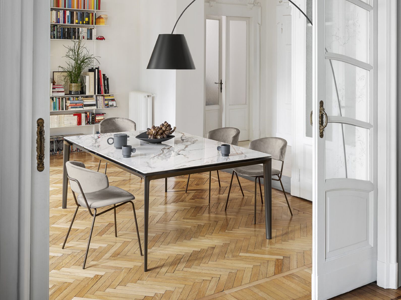 Керамический выдвижной стол Calligaris BOMA ARCH-00082181 - Вид №4