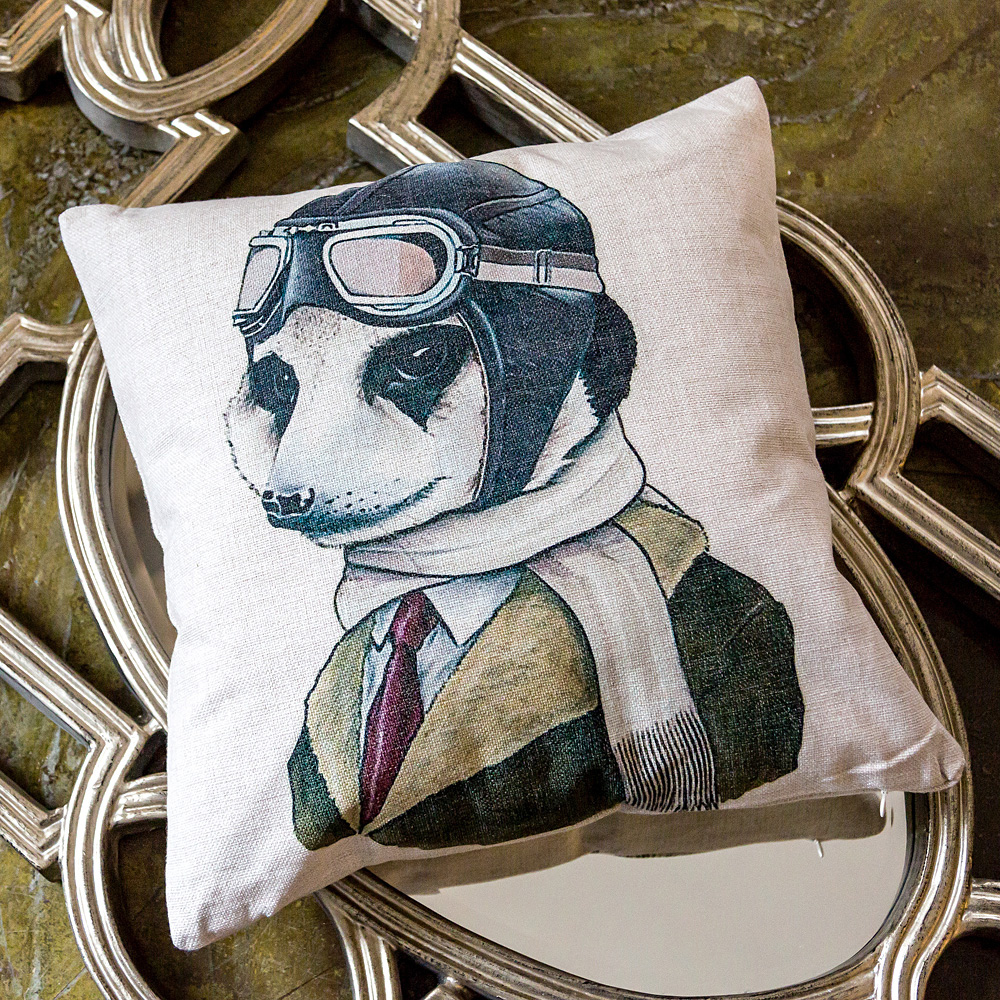2719087 Декоративная подушка «Мистер Авиатор» Object Desire  - Вид №4