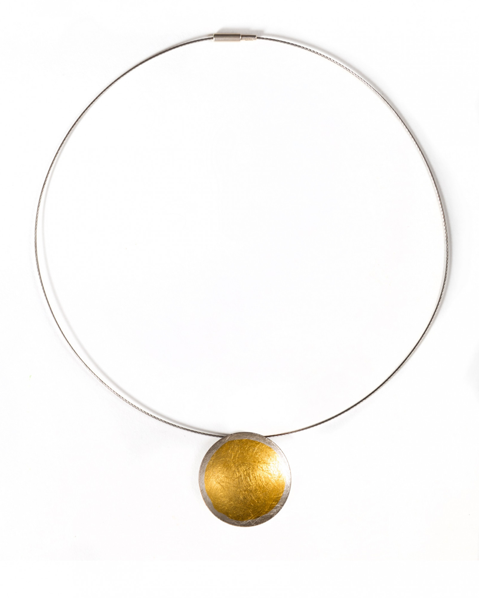 ZA280 Колье, серебро, позолота ZAREMSKI Santreyd 