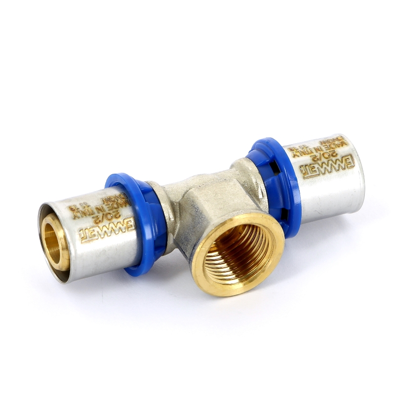 Тройник пресс-В EMMETI 20х1/2"х20 28101404 - Вид №1