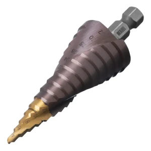 Ступенчатое сверло по металлу Denzel 723616 4-32 мм 89433281