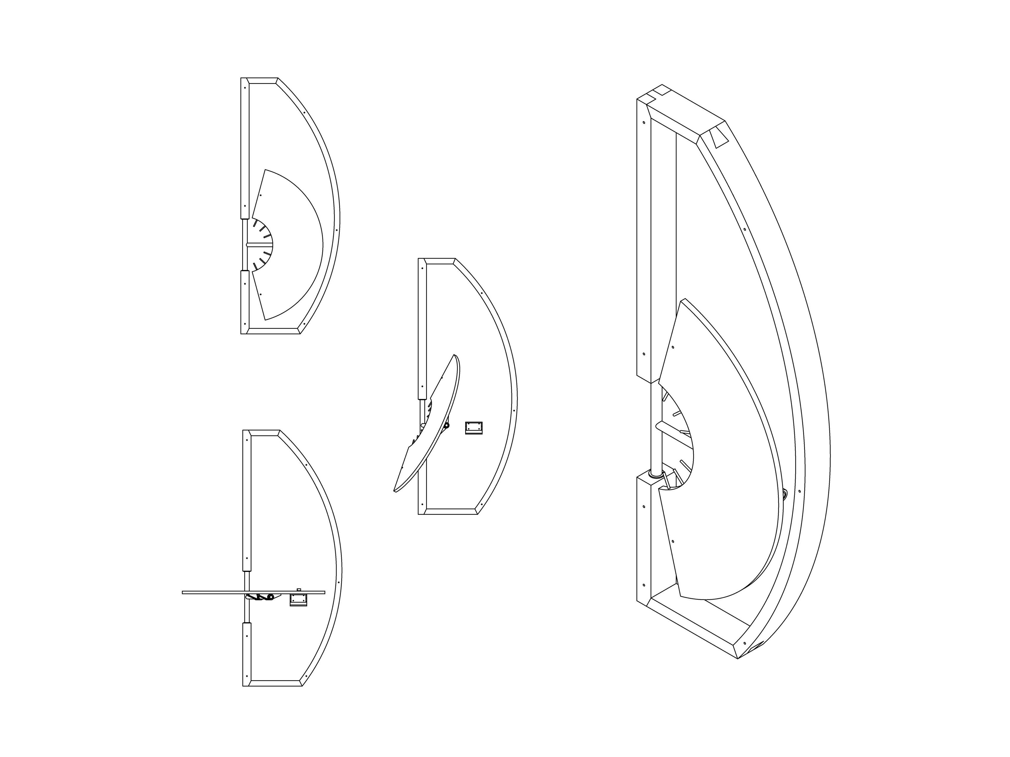 Складной стол LO Contemporary TENGÜ ARCH-00000835 - Вид №3