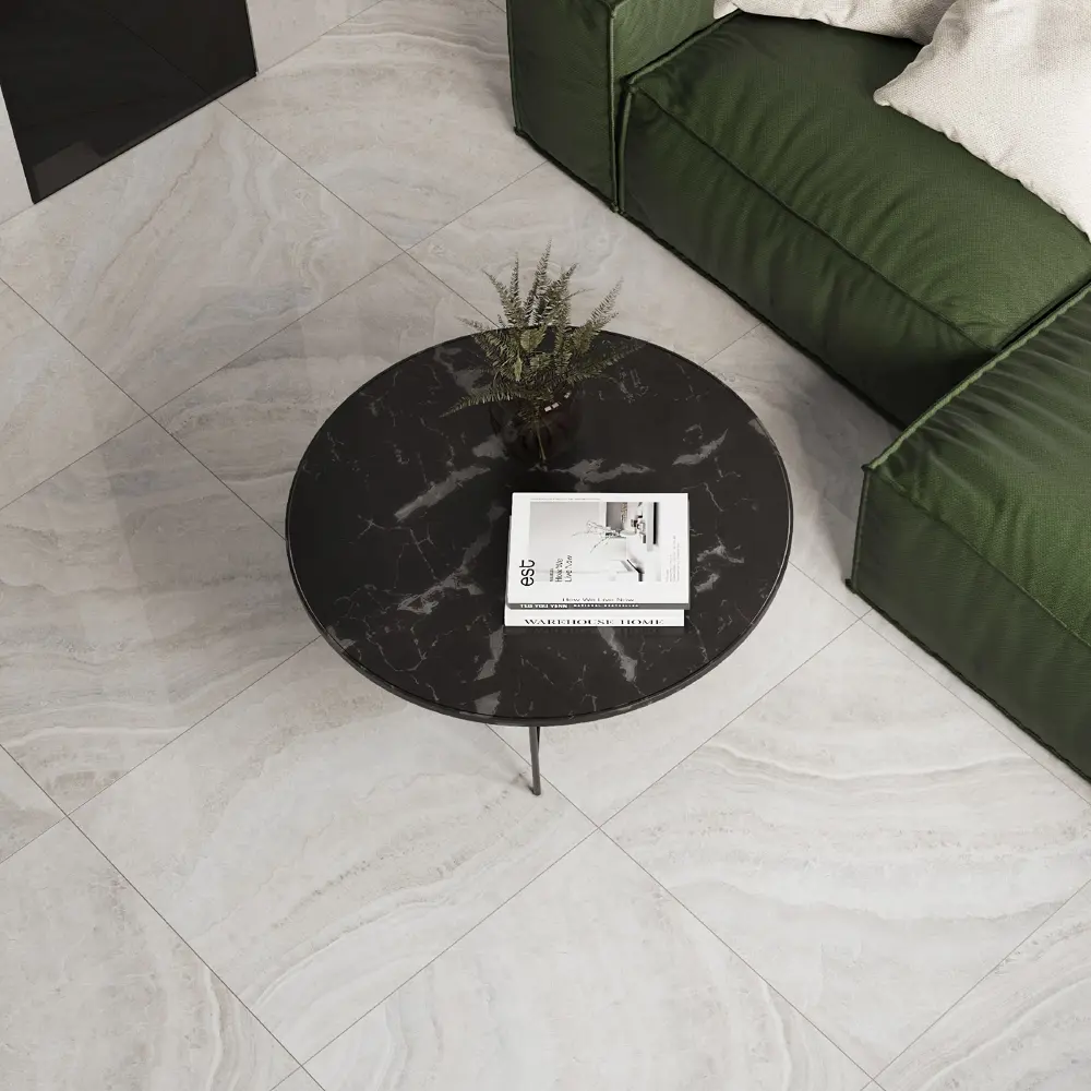 Керамогранит Onyx Rainbow 60x60 см 1.44 м² цвет белый Santreyd STLM-2033417