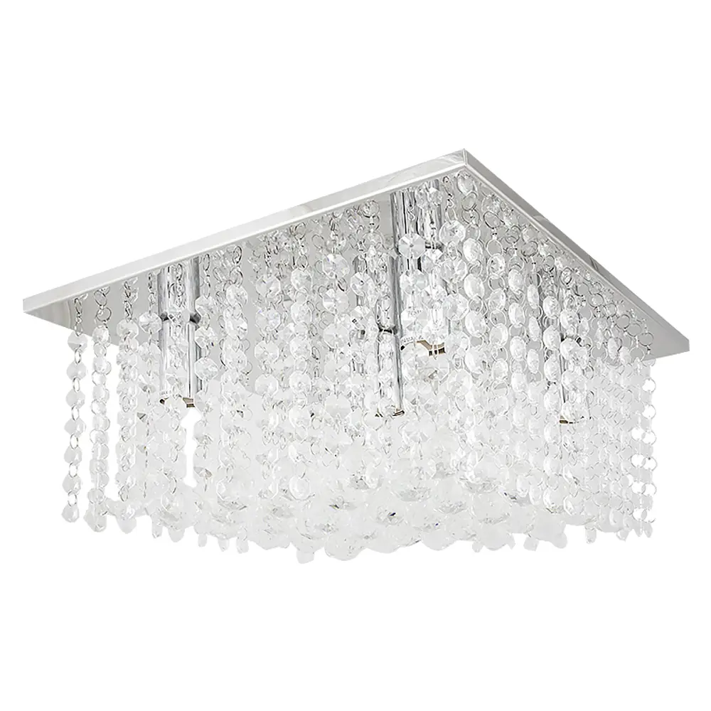 Люстра Rodos 5xE14x40 Вт, металл/стекло, цвет хром/прозрачный Maytoni STLM-2006499