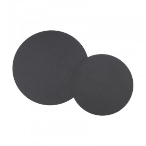 98972 BULL brown подставка под горячее круглая, диаметр 24/30 см, набор 2шт;LIND DNA