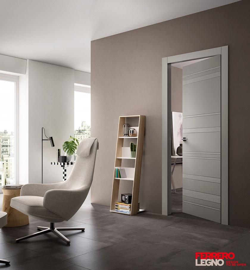 FERREROLEGNO Распашная лакированная деревянная дверь Fl sun-id-1386125 - Вид №1