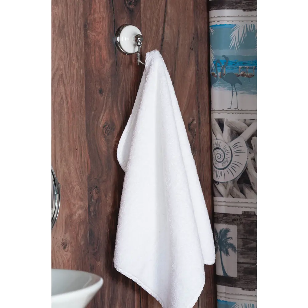 Крючок двухрожковый Brissen Aster цвет хром белый STLM-2113636 - Вид №5