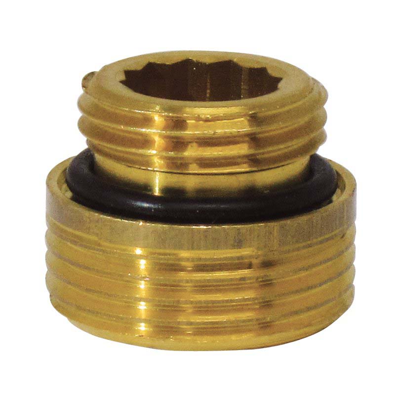 Ниппель с плоскими торцами для узлов к радиаторам с нижним подключением ITAP 1/2"х3/4" 30612Х34