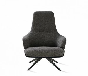 Molteni & C. Кресло из ткани с высокой спинкой