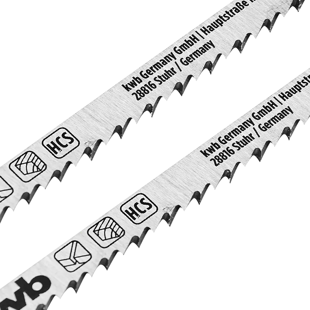 Пилка для лобзика по дереву KWB T101B быстрый рез, 2 шт STLM-2185570 - Вид №1