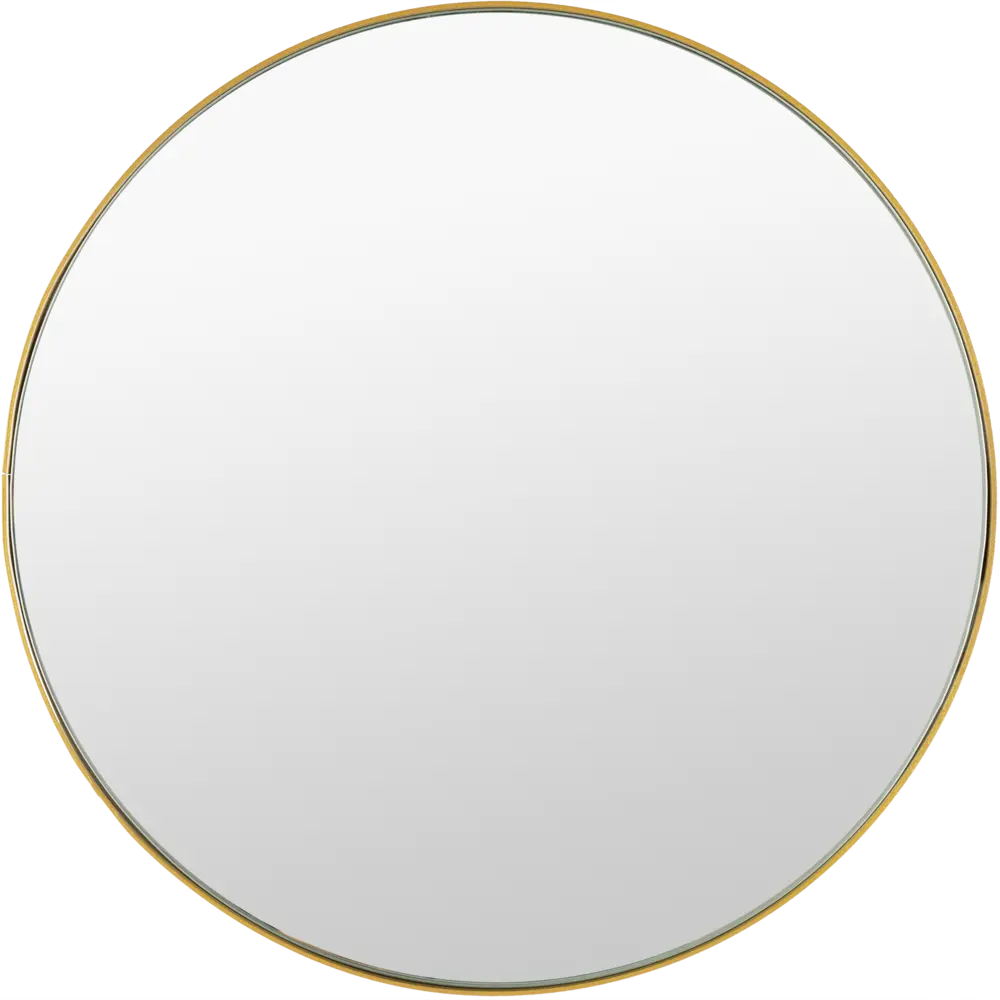 Зеркало Ferro Ø25 см цвет золотой Santreyd STLM-2195024 - Вид №1