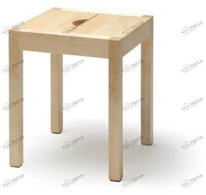 Nikari Низкий штабелируемый табурет из дерева Seminar sun-id-1492256