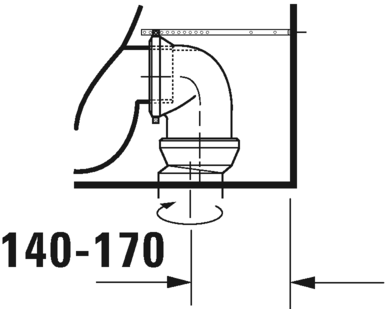 2182092000 Компакт унитаз с бачком Белый Duravit  Германия  - Вид №5