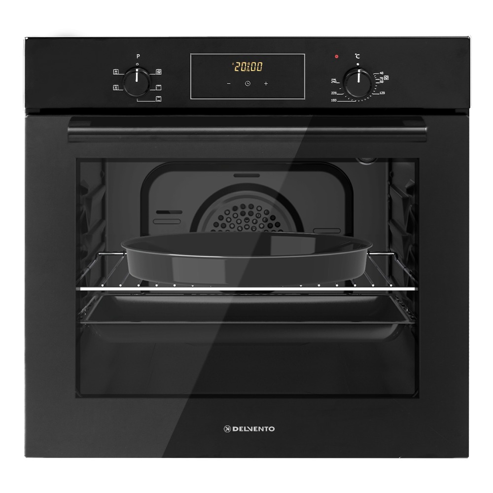 9182378 Электрический духовой шкаф Delvento V6EB56000 черный STDN-0017408