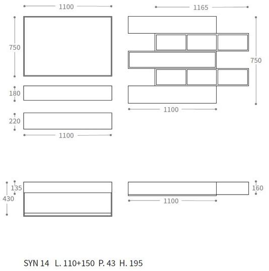 LASA IDEA Тумба для ванной / тумба под умывальник Syn sun-id-1424005 - Вид №3