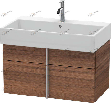 VA650707979 Тумбочка подвесная Vero Air #VA6507 784 x 431 мм Орех натуральный, декор Duravit