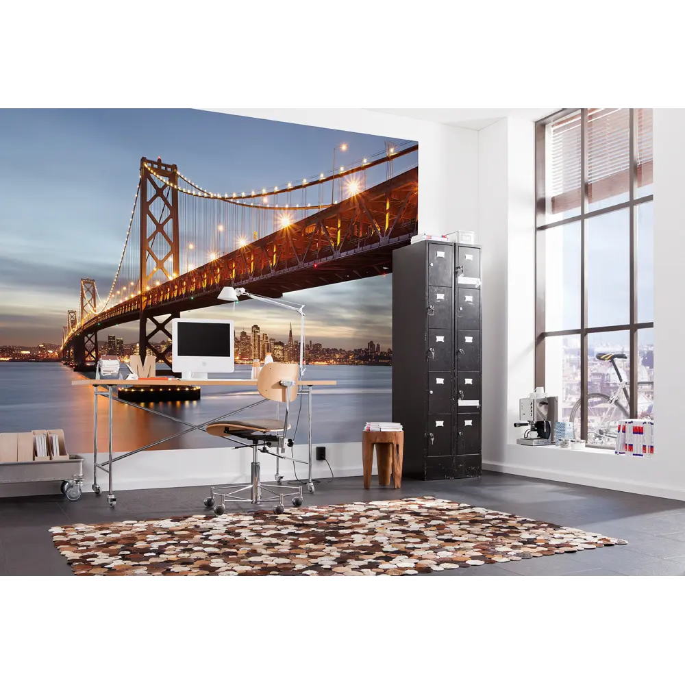 Фотообои бумажные, 368х254 см, KOMAR Мост STLM-2147927 - Вид №2