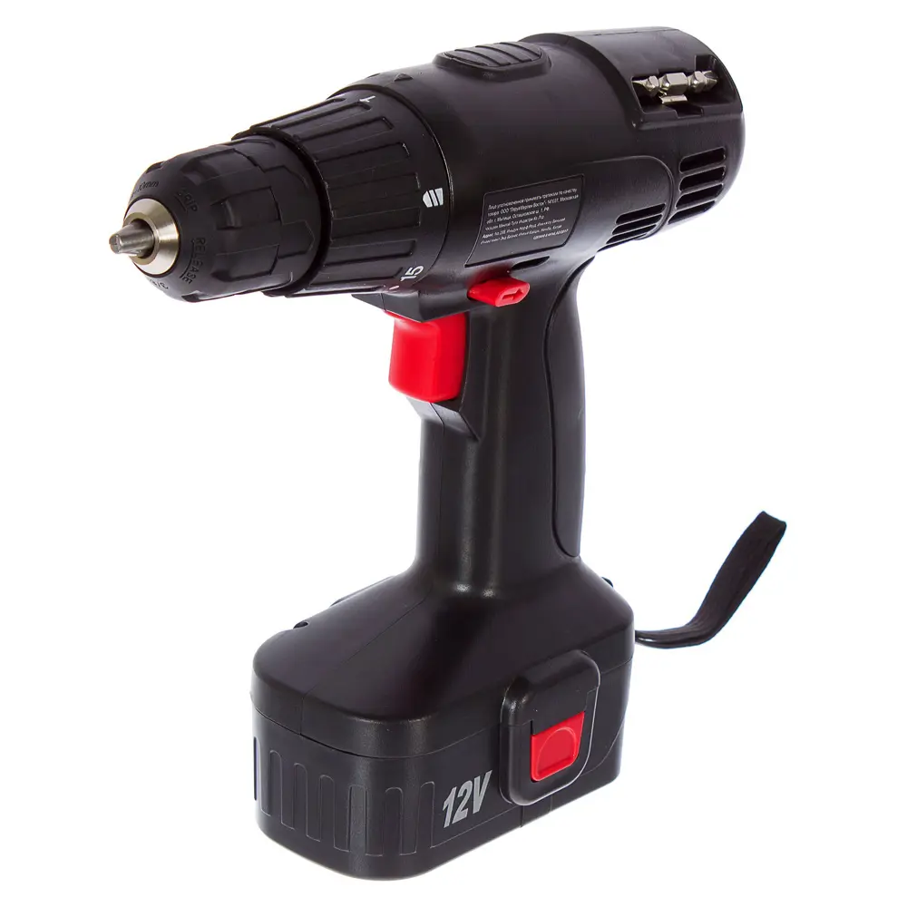 Дрель аккумуляторная ML-CD22-120-N-1, 12 В Ni-Cd 1.0 Ач Santreyd STLM-2021628